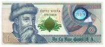 Italia 1, Test Note - De la Rue Giori - Gutenberg Uniface