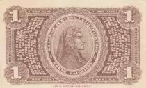 Italia 1 Lira, Banca Toscana - S&eacute;rie CC - 1870 - XF