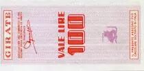 Italia 100 Lire Banco di Chiavari e della Riviera Ligure - 1977 - Genova - Neuf