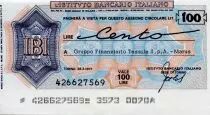 Italia 100 Lire Istituto Bancario Italiano - 1977 - Torino - UNC