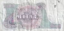 Italia 1000 Lire  - G. Verdi - 1980 - Serial F 33 - F  to VF - P.96d