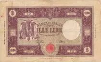 Italia 1000 Lire -  Ornate border - 1944 - Serial R 27 - F - P.72a