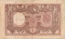 Italia 1000 Lire -  Ornate border - 1944 - Serial R 27 - F - P.72a