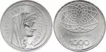 Italia 1000 Lire 1870-1970 - Concordia - Silver - AU