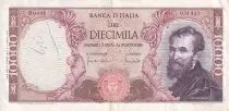 Italia 10000 Lire - Michelangelo - 08-06-1970 - Serial B - P.97e