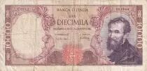 Italia 10000 Lire - Michelangelo - 20-05-1966 - Serial C - P.97c