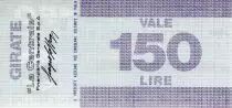 Italia 150 Lire Banco Ambrosiano - 1977 - Milano - Neuf
