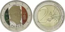 Italia 2 Euros - Giovanni Pascoli - Colorised - 2012