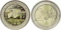 Italia 2 Euros - Unification of Italy - Colorised - 2011