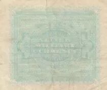 Italia 2 Lire 1943 - Purple and brown - Serial A34287425A