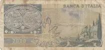 Italia 2000 Lire - Galil&eacute;e - 1973 - Serial QA- P.103