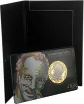 Italia 5 Euro Eduardo De Filippo 2020 - in folder - Bimetal