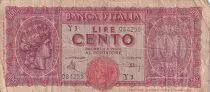 Italia 50 Lire - Head of &laquo;Italia&raquo; - 1944 - P.75a