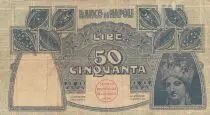 Italia 50 Lire Banco di Napoli - 1914