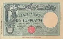 Italia 50 Lires - 1943 - Serial Z 3 - P.64