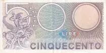 Italia 500 Lire - Mercury - 1974 - Serial G.02- P.94
