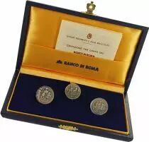 Italia Banco di Roma - 3 Denarius Laeca - Piso-Caep and Libertas - Silver - 1987