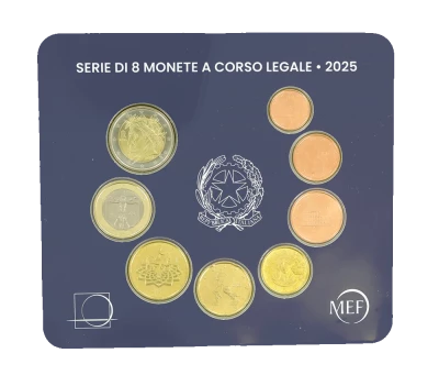 Italia Coin Set 2025 Italia BU