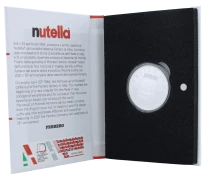 Italia Nutella - White version - 5 Euros Silver Colour ITALY 2021 - Italian Excellence