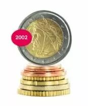 Italia UNC Set Netherlands 2002 - 8 euro coins - Queen Beatrix