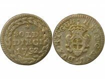 Italian States 10 Soldi - 1792 Genoa