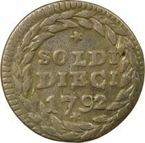 Italian States 10 Soldi - 1792 Genoa