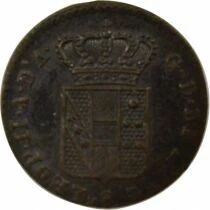 Italian States Tuscany, Leopold II - Quattrino - 1841 Firenze