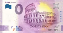Italie 0 Euro Souvenir - Colissée de Rome 2025