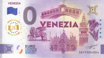 Italie 0 Euro Souvenir 2025 - Venise - Anniversary 10 ans
