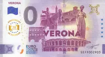 Italie 0 Euro Souvenir 2025 - Verone - Anniversary 10 ans