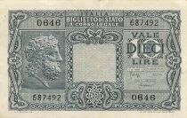 Italie 10 Lire - Giove - 1944 - P.32