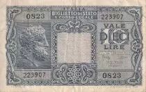 Italie 10 Lire - Jupiter - 1944 - P.32