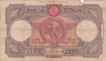 Italie 100 Lires - Louve - Aigle - 05-10-1931 - Série O.394 - P.55a