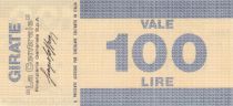 Italie 100 Lires Banco Ambrosiano - 29-12-1976 - Neuf