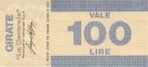 Italie 100 Lires Banco Ambrosiano - 29-12-1976 - Neuf