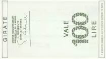 Italie 100 Lires Credito Varesino - Vert - 1976 - Neuf