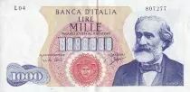 Italie 1000 Lire  - G. Verdi - 1962 - S&eacute;rie L 04 - SUP - P.96a