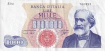Italie 1000 Lire  - G. Verdi - 1962 - Série S 04 - TTB - P.96a