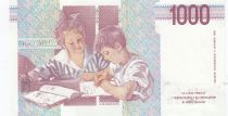 Italie 1000 Lire - M. Montessori - Étudiants - 1990 - Série CF