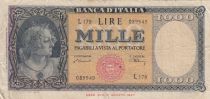Italie 1000 Lires Italia - 1948 - TB + - Série L.179 - P.88a