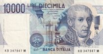 Italie 10000 Lire - A. Volta - 1984 - Série KD - P.112b