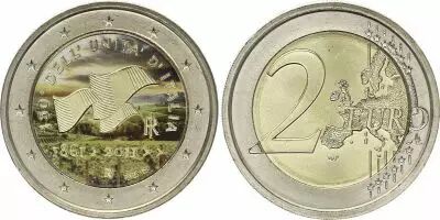 Italie 2 Euros - Unification italienne - Coloris�e - 2011