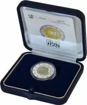 Italie 2 Euros Comm&eacute;mo. BE ITALIE 2015 - 30 ans du drapeau europ&eacute;en