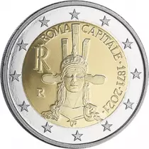 Italie 2 Euros Comm&eacute;mo. BU (coincard) ITALIE 2021 - 150 ans de Rome Capitale de l\'Italie
