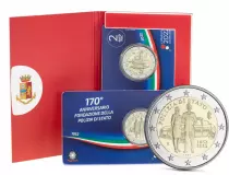 Italie 2 Euros Comm&eacute;mo. BU (Coincard) ITALIE 2022 - Police Nationale italienne