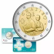 Italie 2 Euros Comm&eacute;mo. BU ITALIE 2021 - Grazie (Merci)