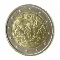 Italie 2 Euros Comm&eacute;mo. ITALIE 2008 - Droits de l\'Homme