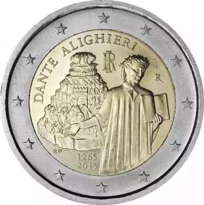 Italie 2 Euros Comm�mo. ITALIE 2015 - Dante Alighieri