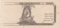 Italie 25 Lire Drapeaux et armoiries (1792-1794) - Epreuve