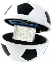 Italie 40 ans de l\'Italie Championne du Monde de Foot 1982  - 5 Euros Argent ITALIE 2022 - RARE